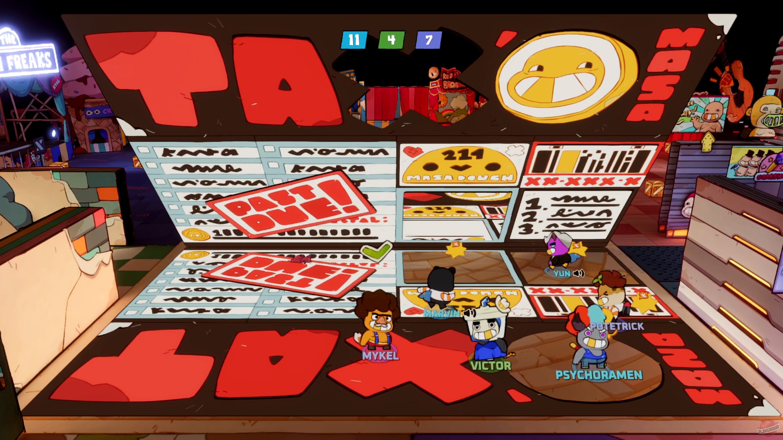Скриншот из игры Eat the Rich: Greed Games - 3