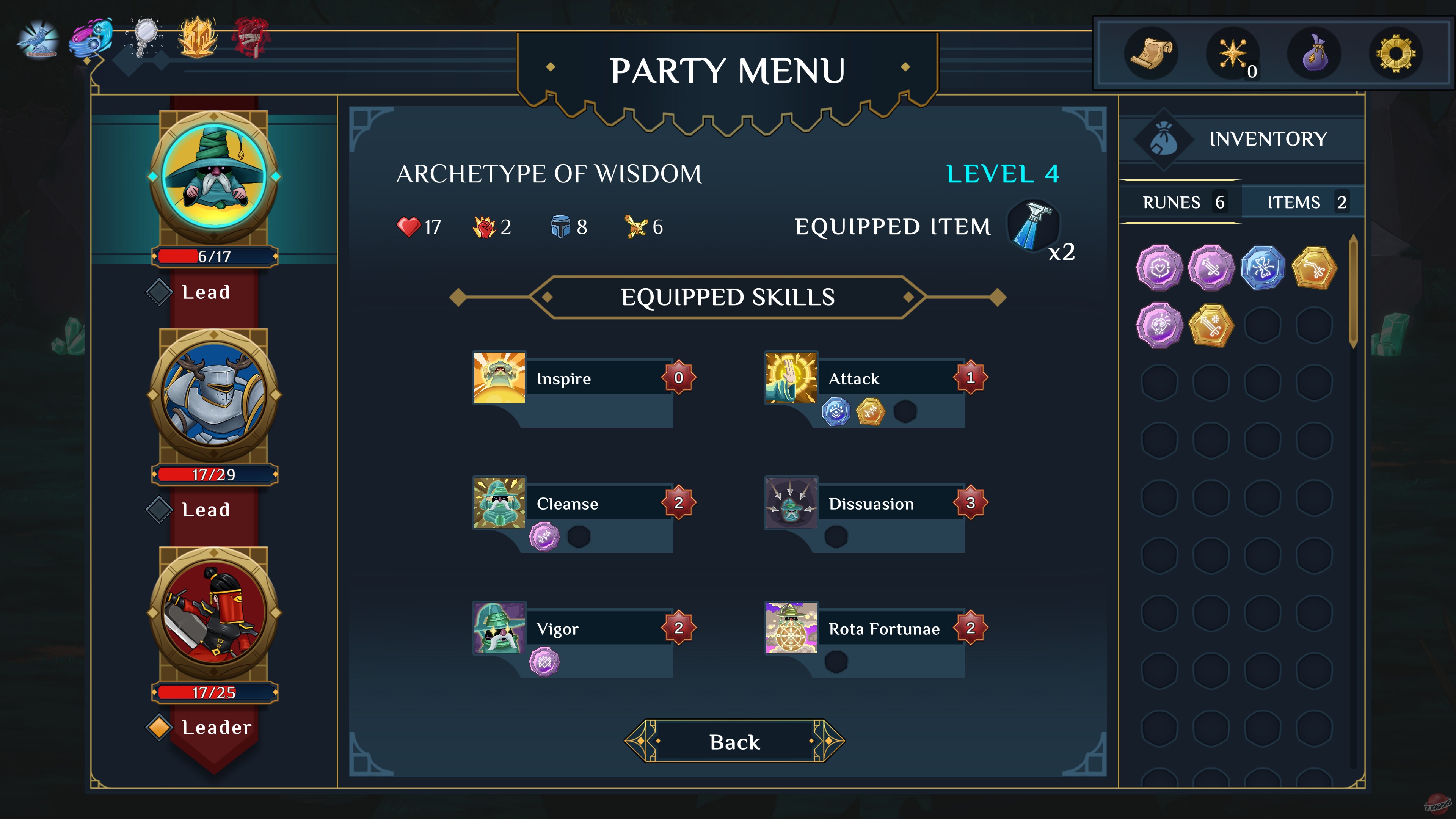 Скриншот из игры Trinity Archetype - 11