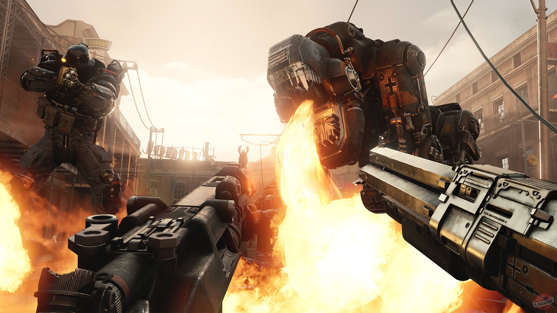 Скриншот из игры Wolfenstein 2: The New Colossus - 26