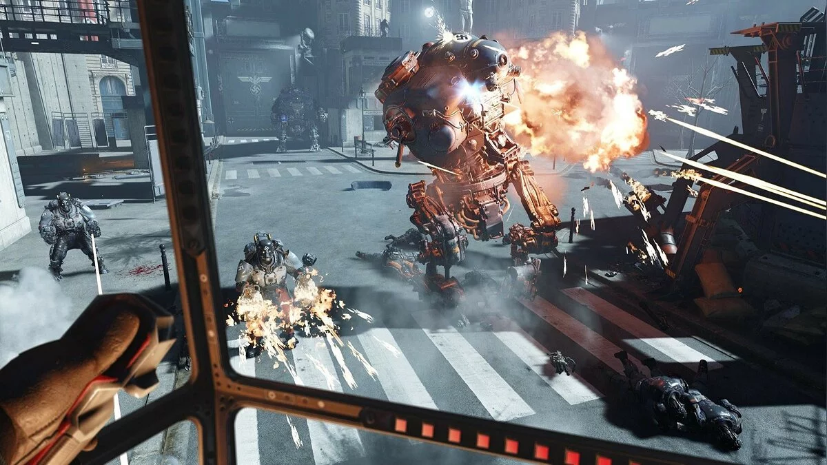 Скриншот из игры Wolfenstein: Cyberpilot - 10