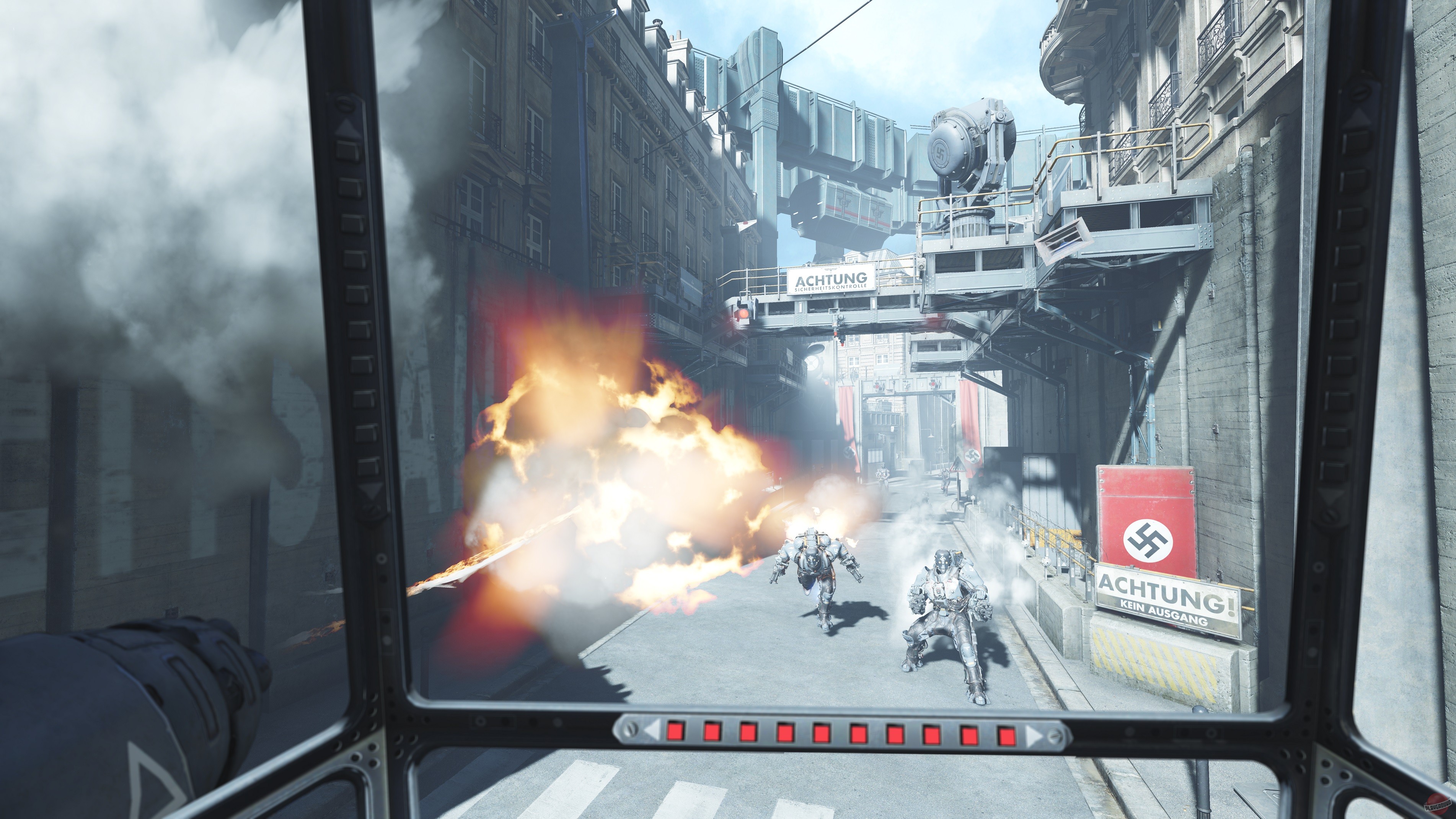 Скриншот из игры Wolfenstein: Cyberpilot - 20