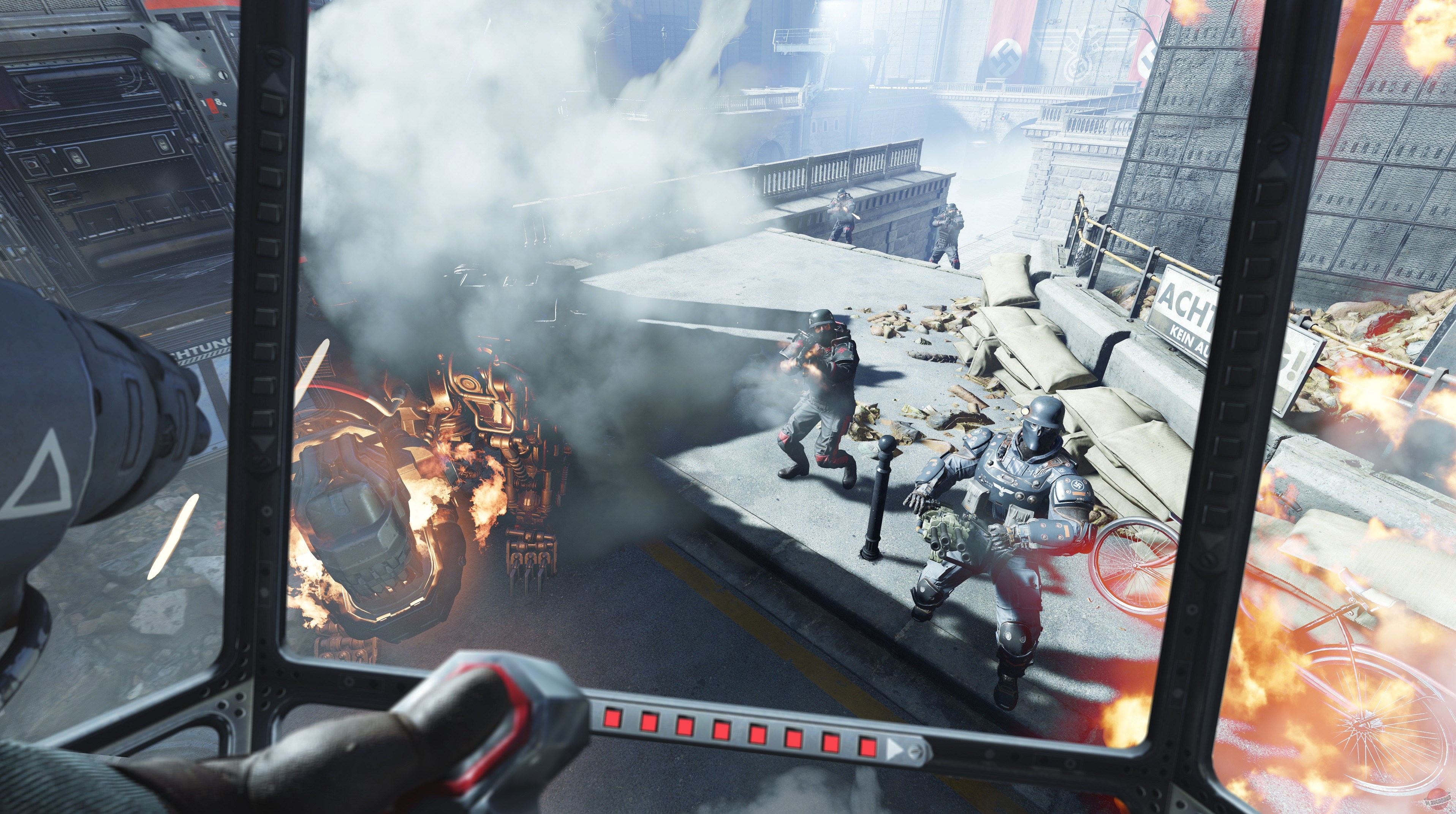 Скриншот из игры Wolfenstein: Cyberpilot - 17