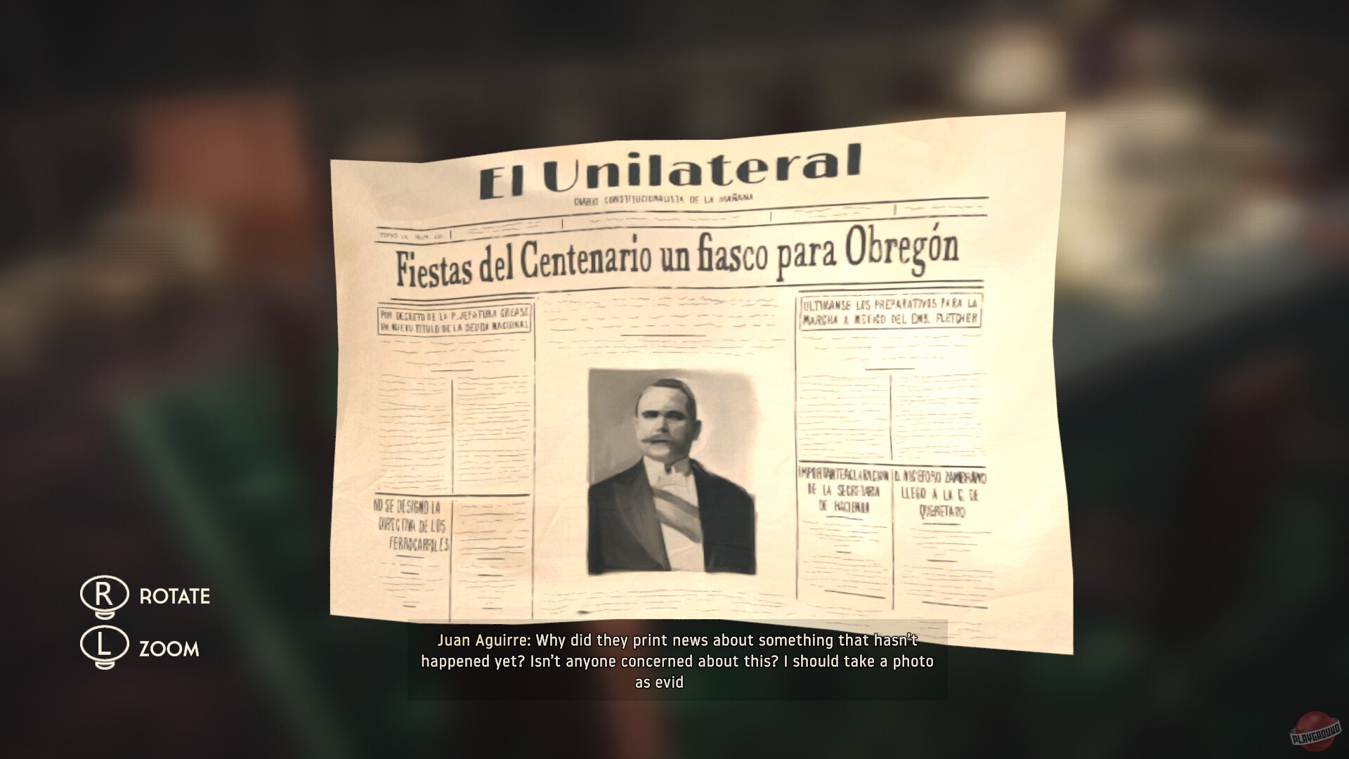 Скриншот из игры Mexico, 1921. A Deep Slumber - 10