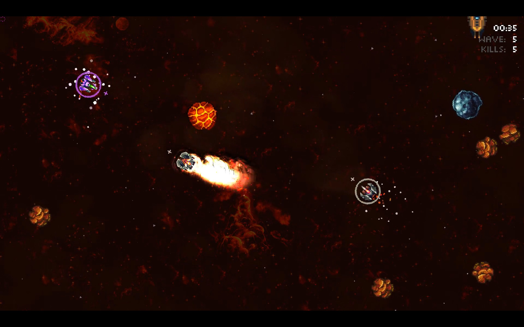 Скриншот из игры Astervoid 2000 - 6