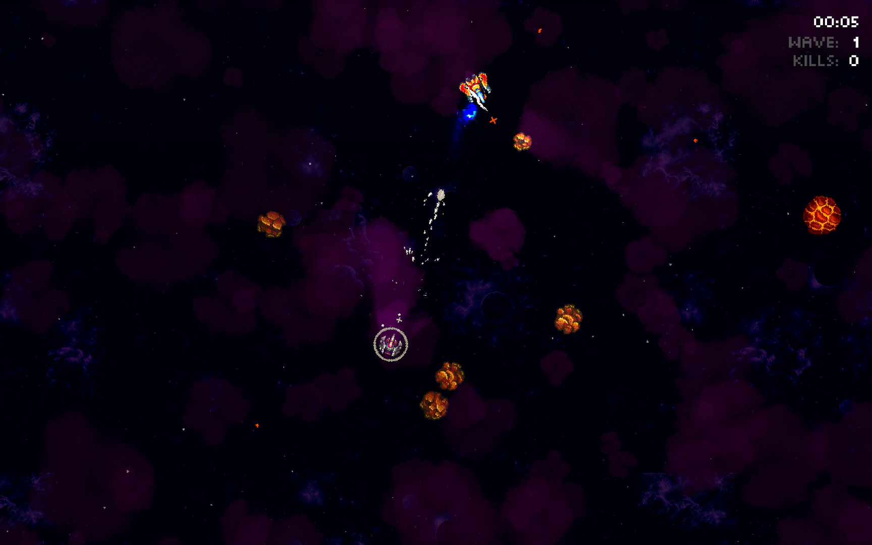 Скриншот из игры Astervoid 2000 - 7