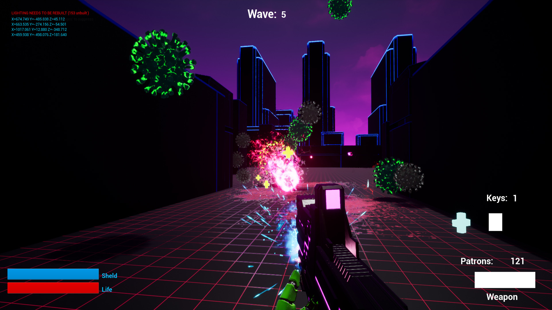 Скриншот из игры COVID-19 - 1