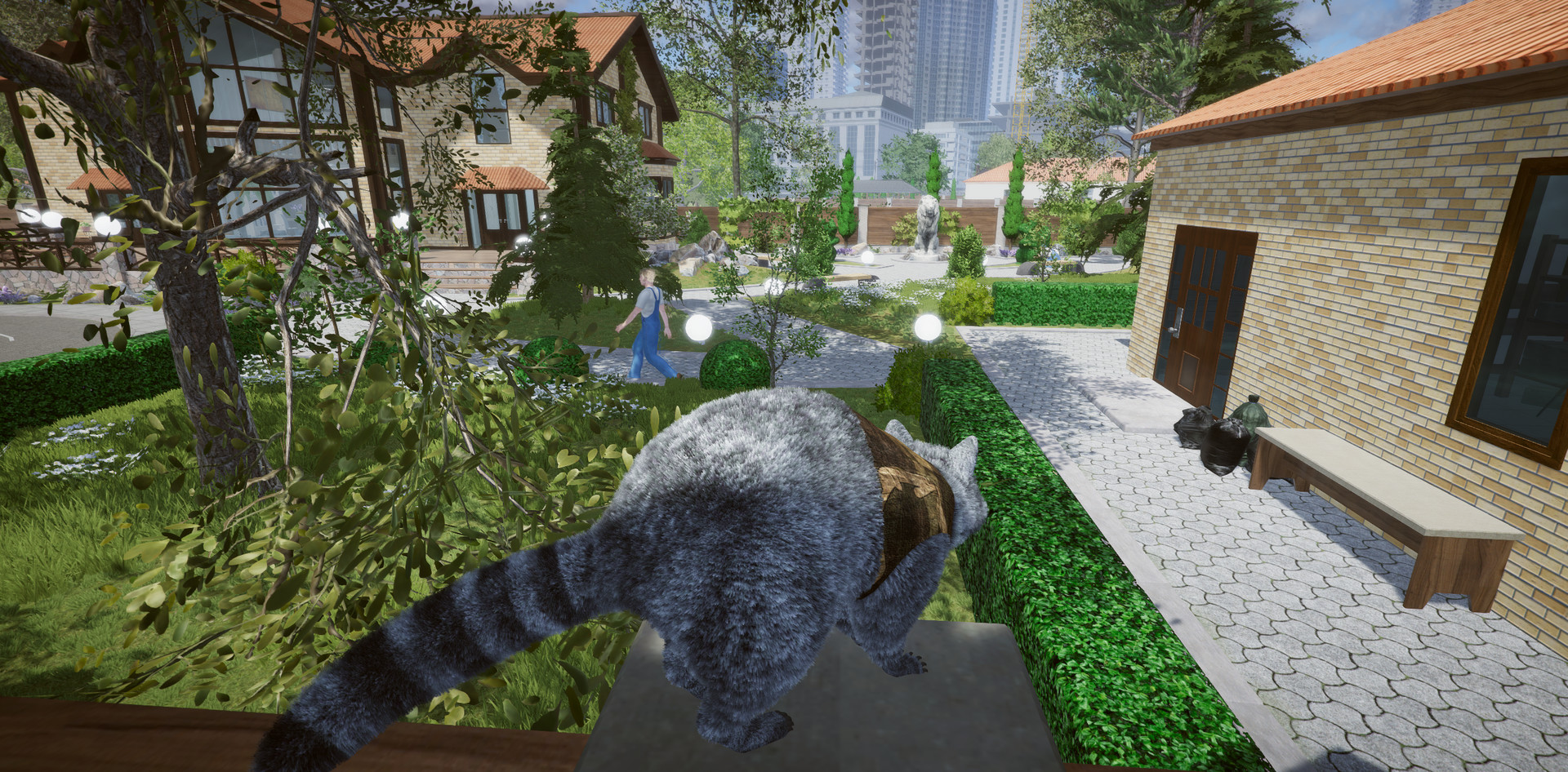 Скриншот из игры Wanted Raccoon - 2