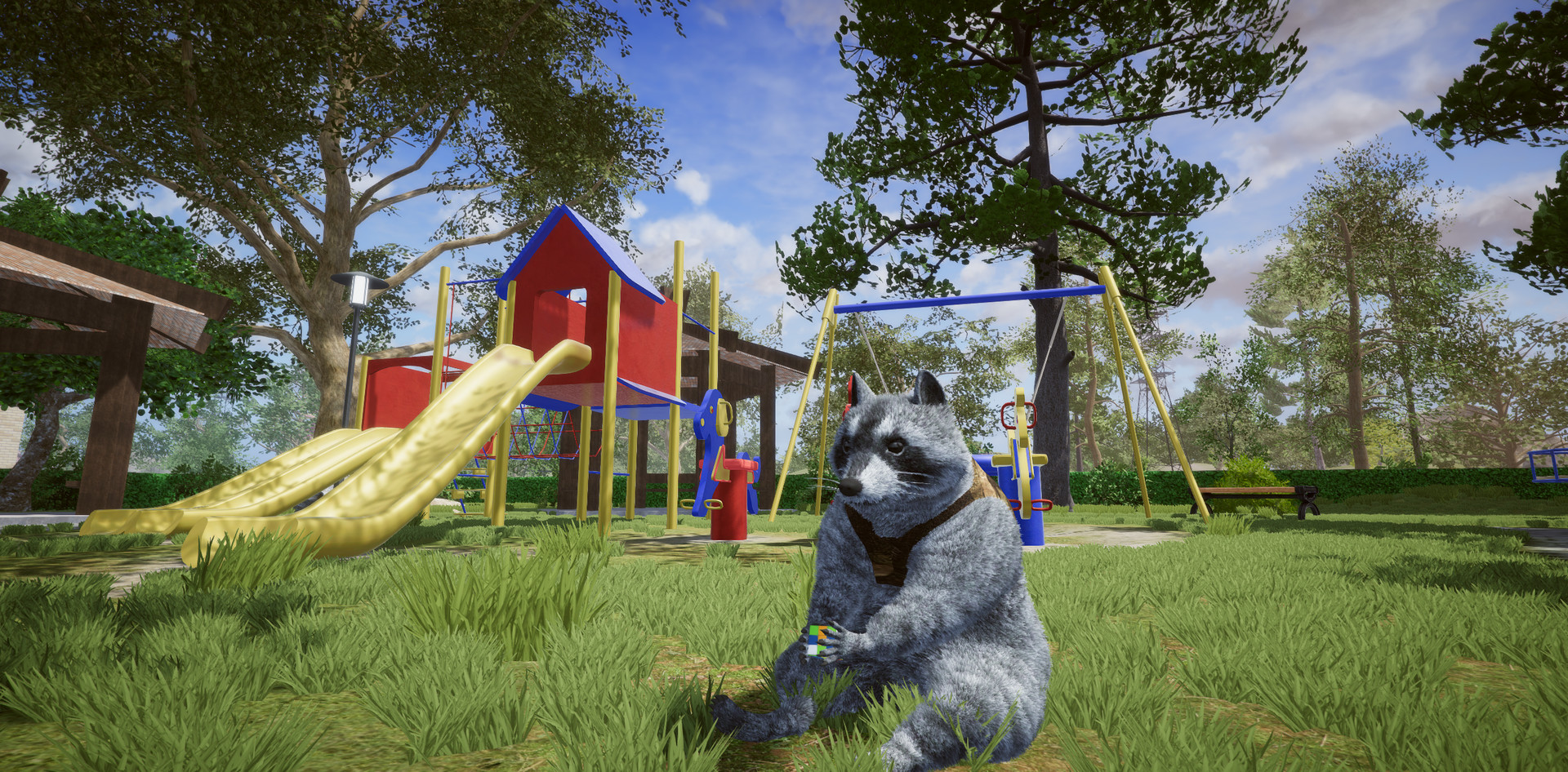 Скриншот из игры Wanted Raccoon - 3