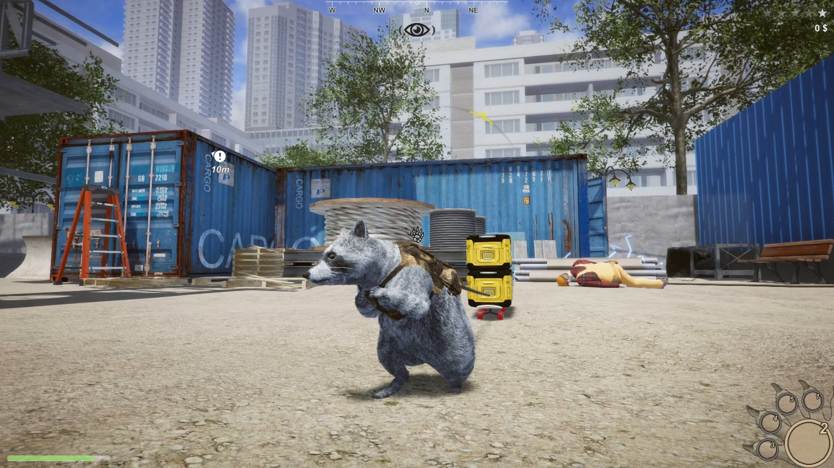 Скриншот из игры Wanted Raccoon - 34