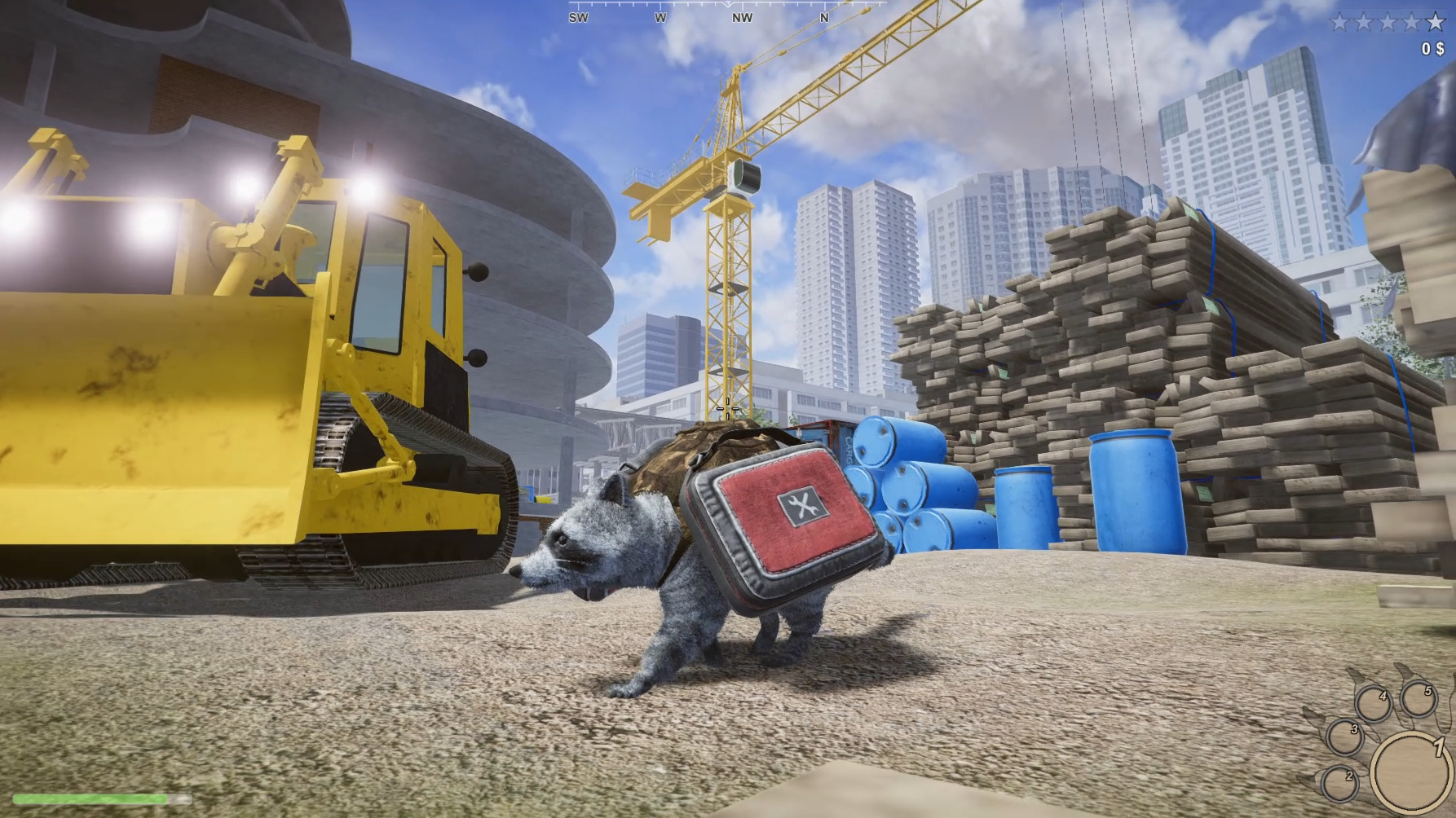 Скриншот из игры Wanted Raccoon - 36