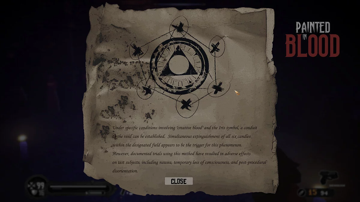 Скриншот из игры Painted In Blood - 1