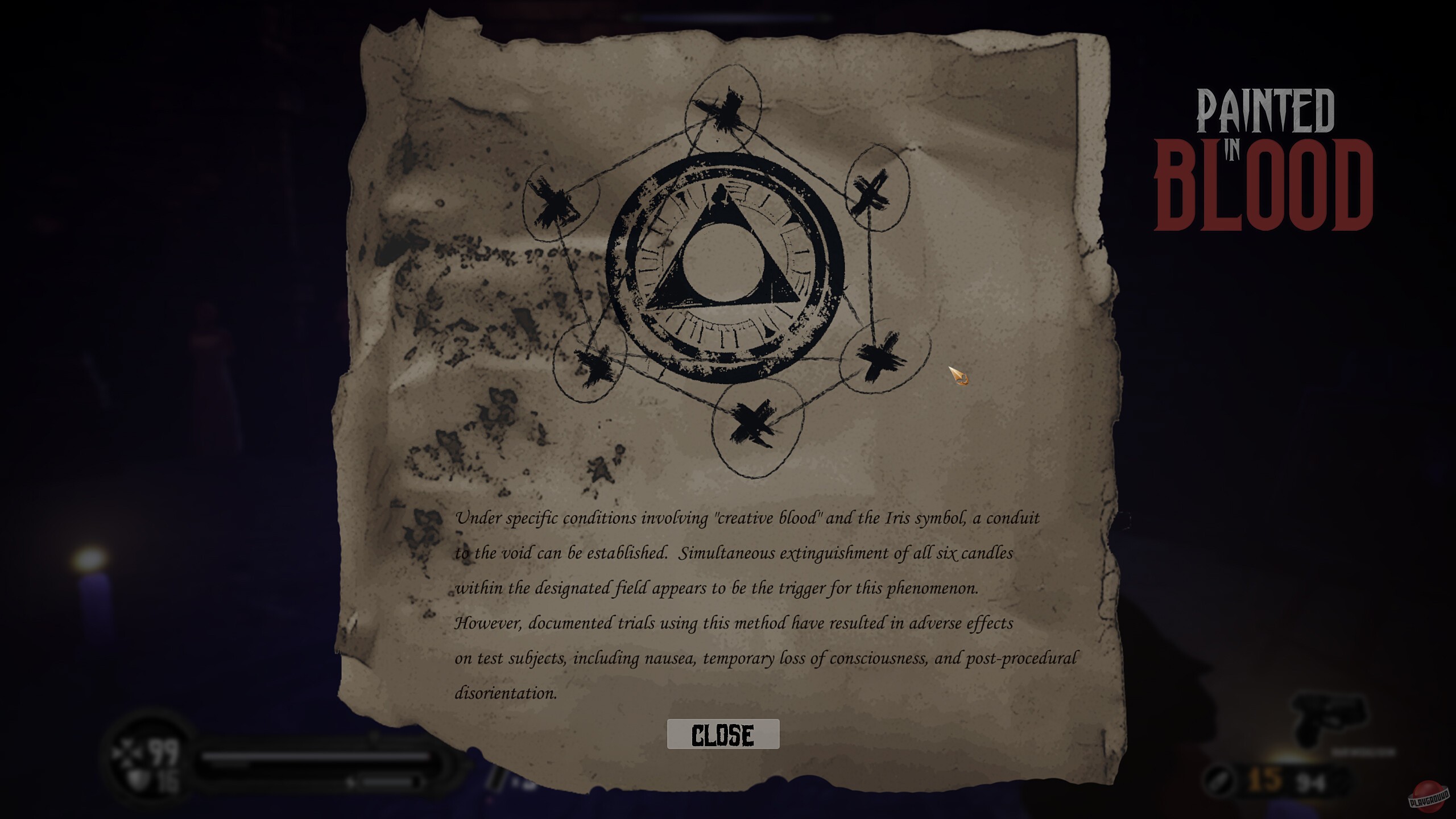 Скриншот из игры Painted In Blood - 12