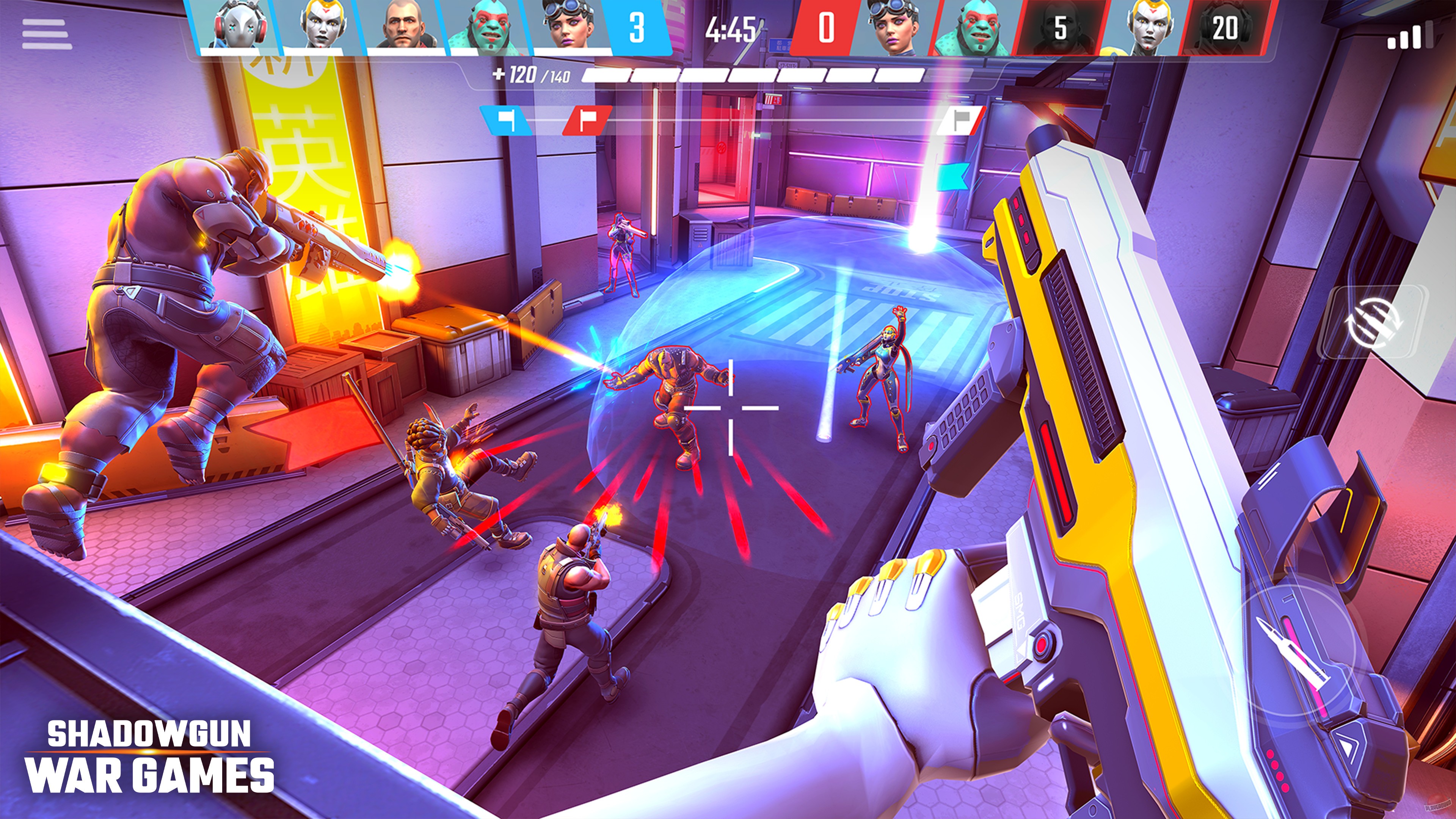 Скриншот из игры Shadowgun War Games - 7