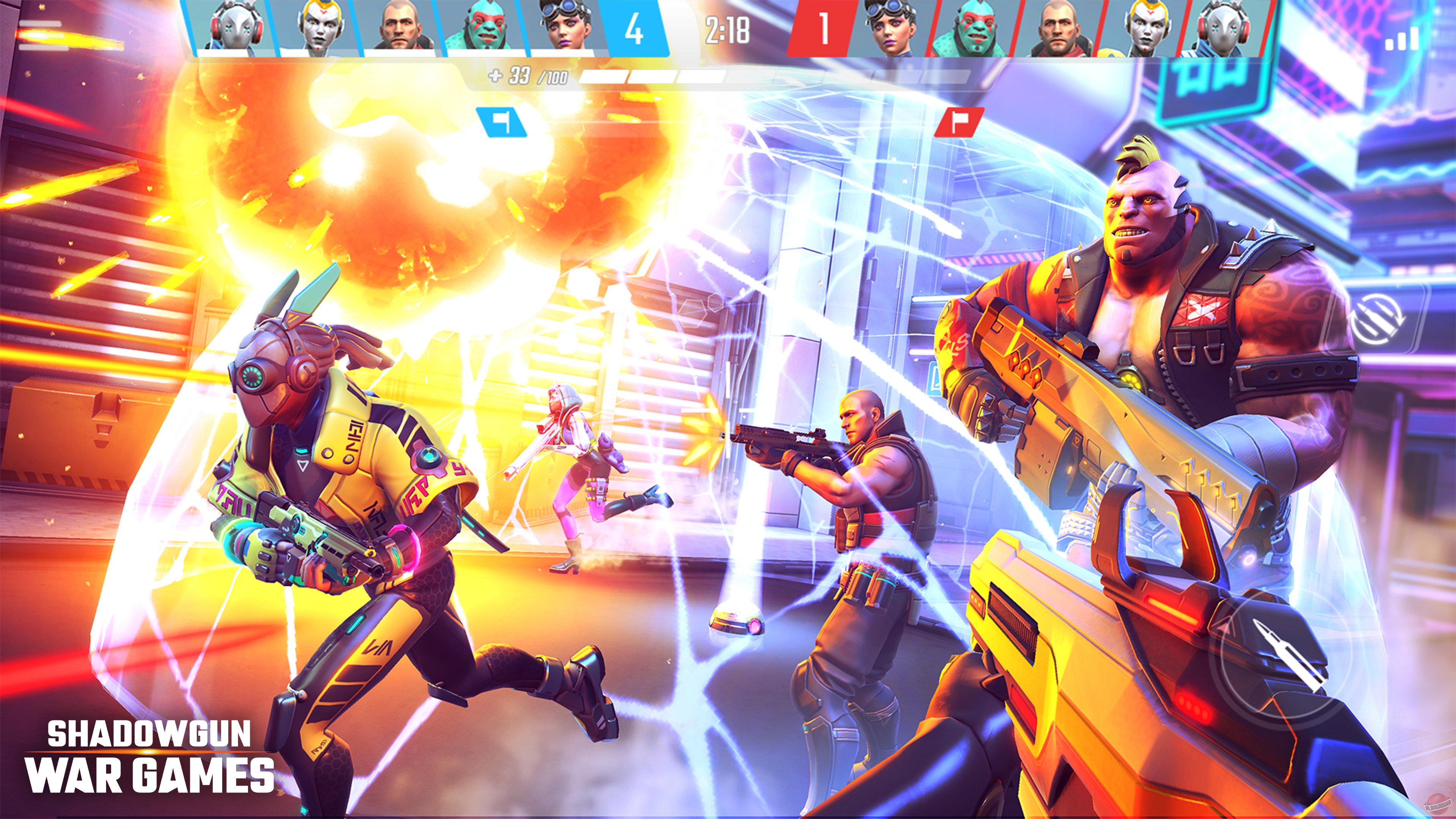 Скриншот из игры Shadowgun War Games - 4