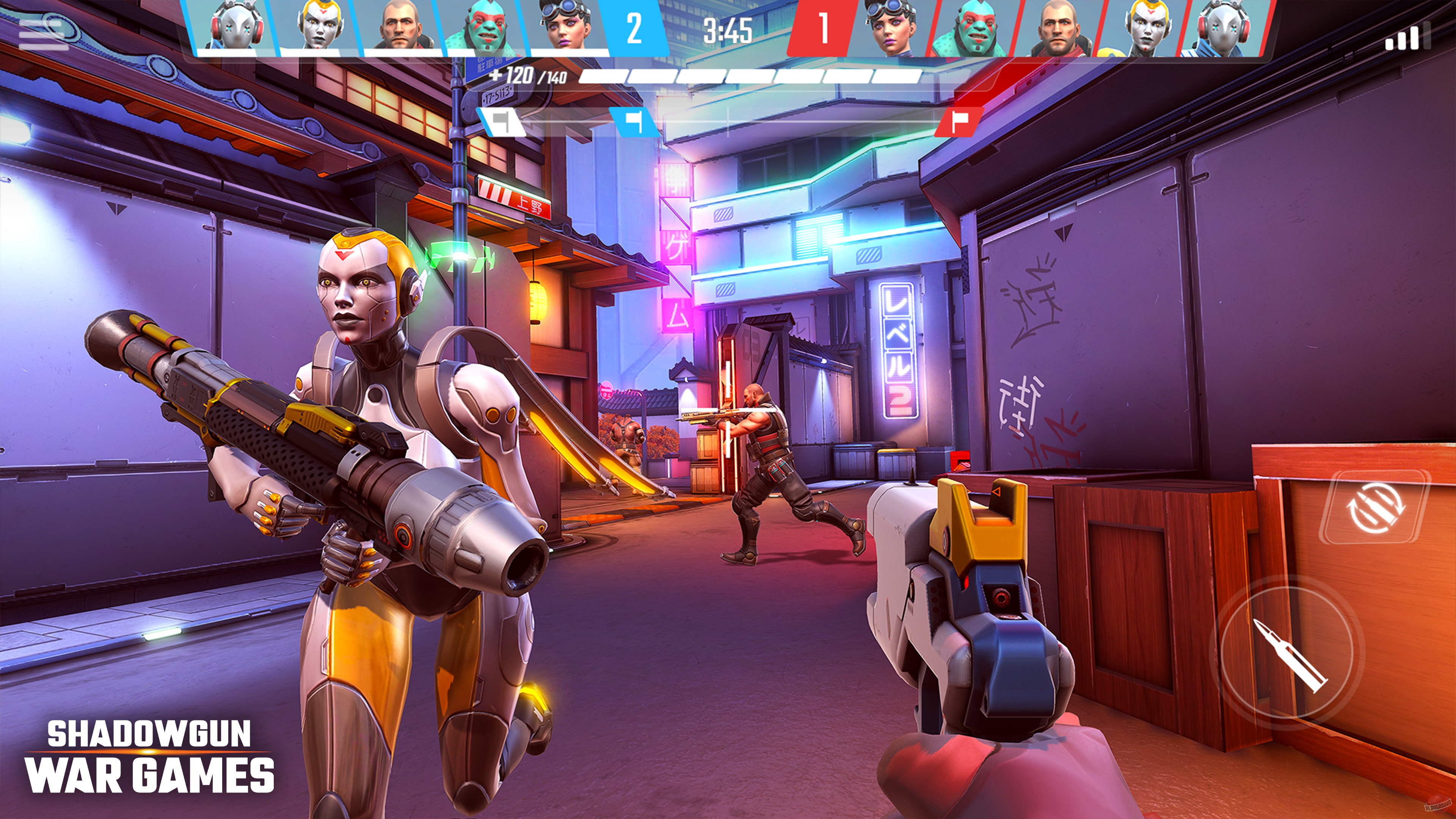 Скриншот из игры Shadowgun War Games - 17