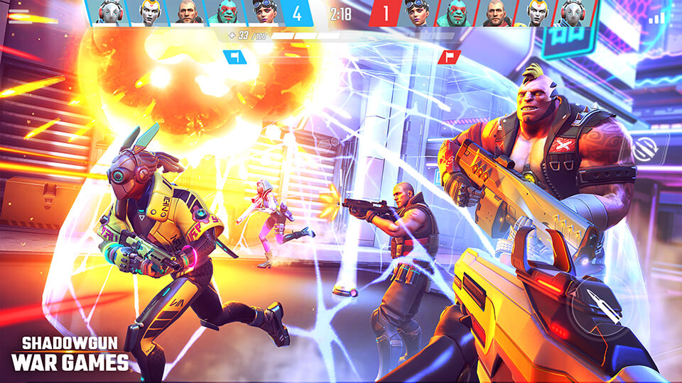 Скриншот из игры Shadowgun War Games - 9