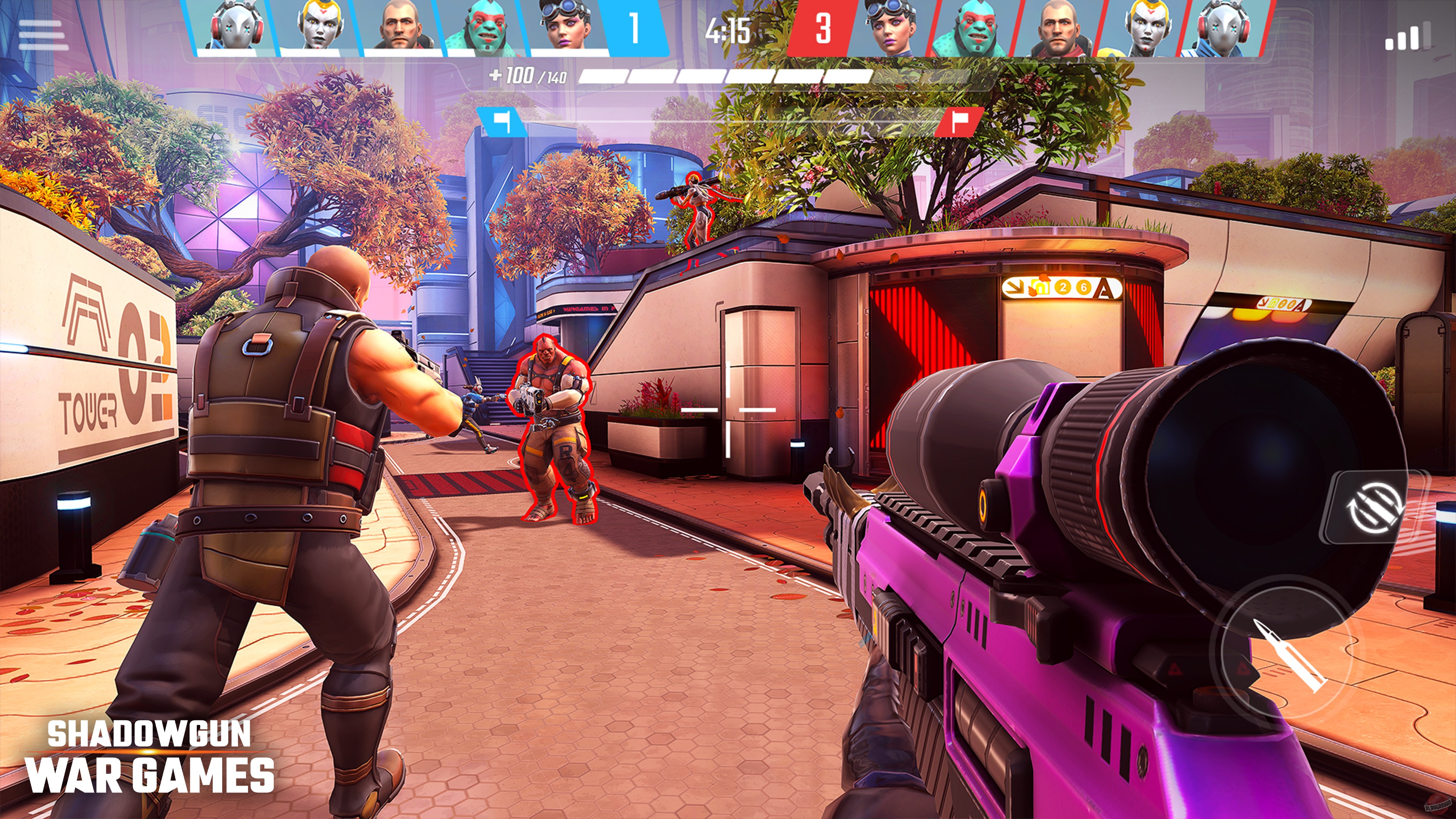Скриншот из игры Shadowgun War Games - 30