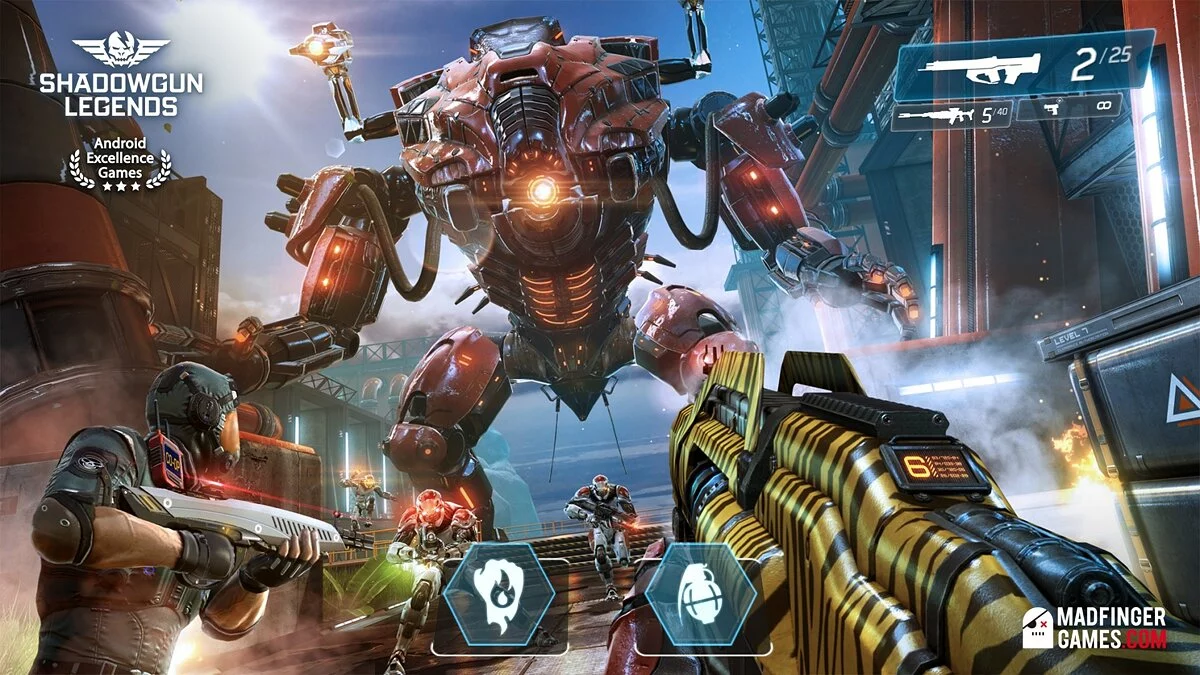 Скриншот из игры Shadowgun War Games - 20