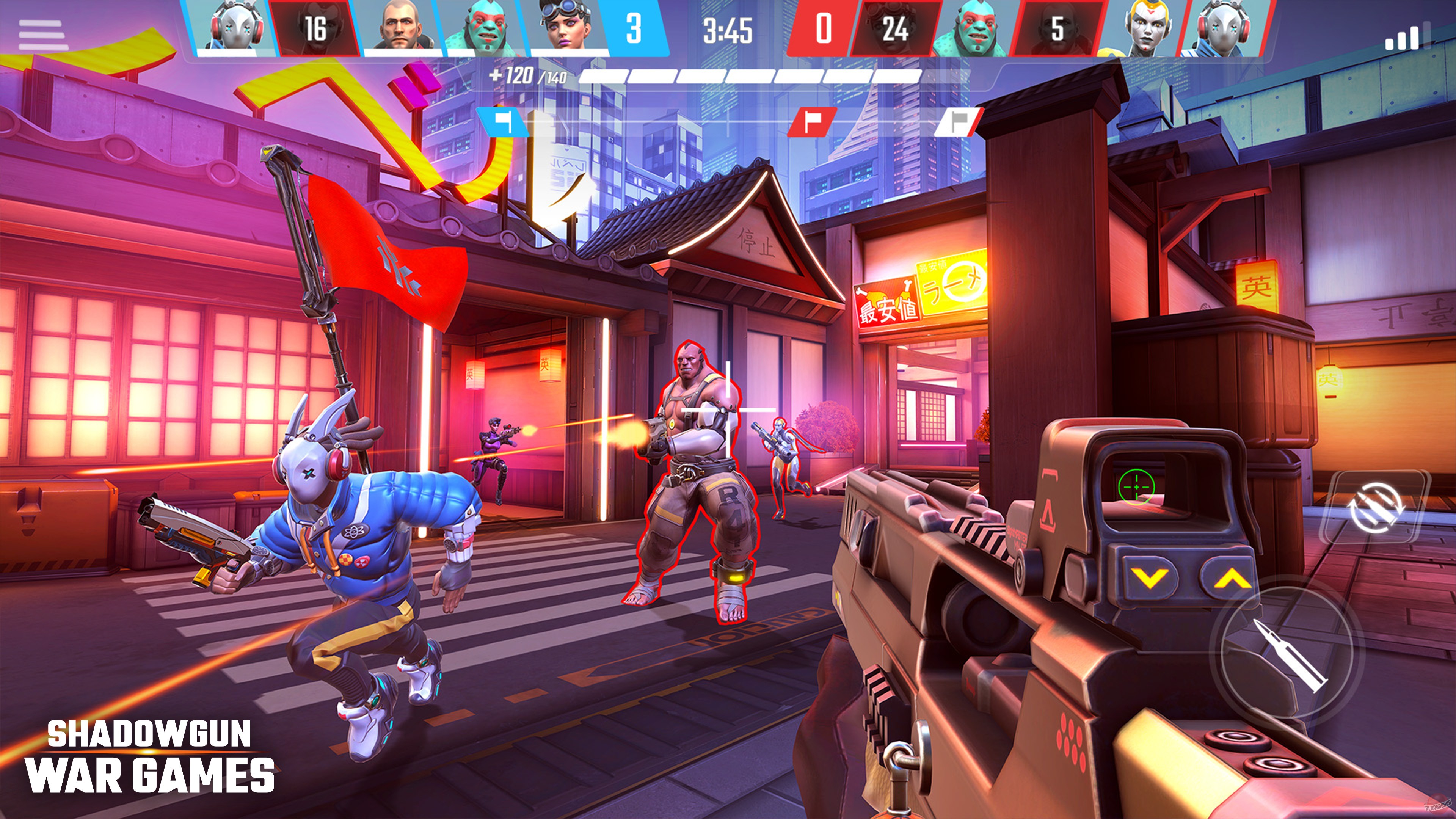 Скриншот из игры Shadowgun War Games - 3