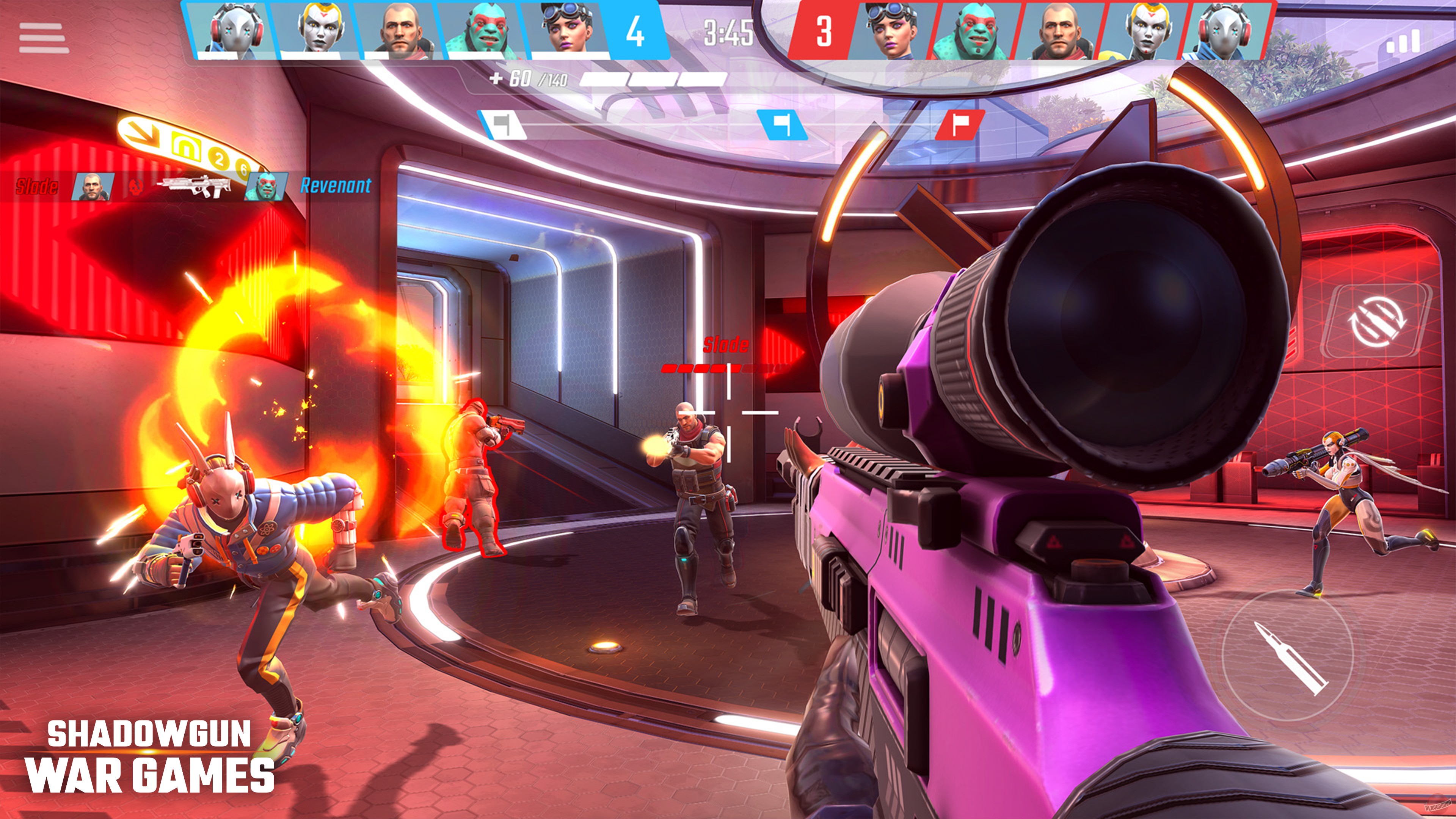 Скриншот из игры Shadowgun War Games - 23