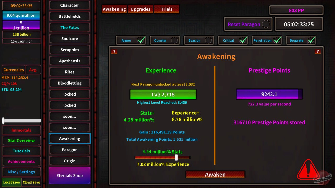 Скриншот из игры Godsbane Idle - 4