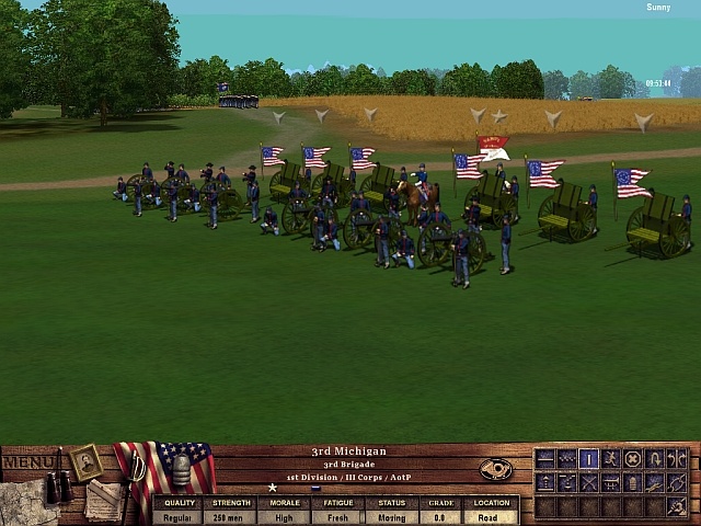 Скриншот из игры Take Command: 2nd Manassas - 19