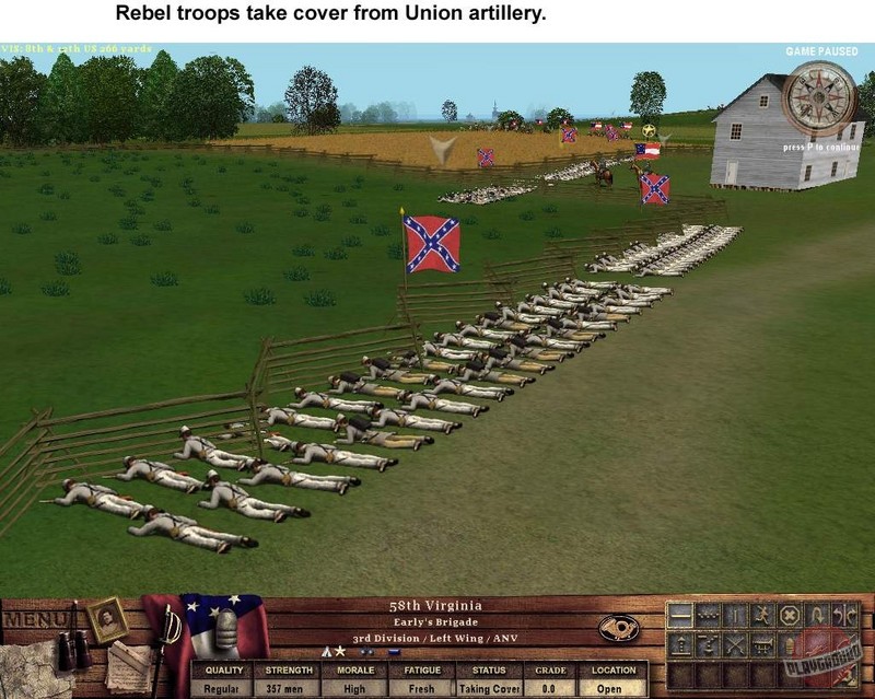 Скриншот из игры Take Command: 2nd Manassas - 9