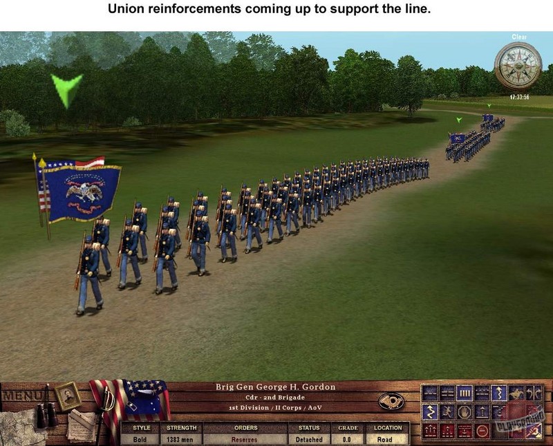 Скриншот из игры Take Command: 2nd Manassas - 16