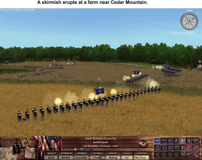 Скриншот из игры Take Command: 2nd Manassas - 15