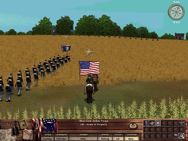 Скриншот из игры Take Command: 2nd Manassas - 18
