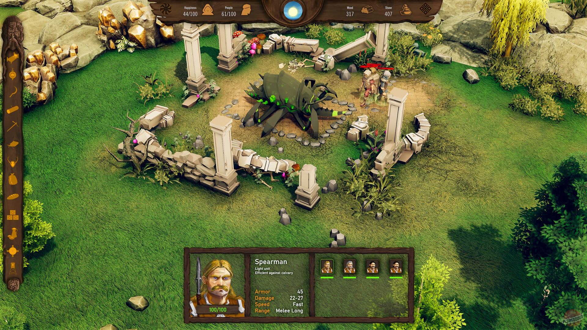 Скриншот из игры Mythos: Slavic Builder - 15