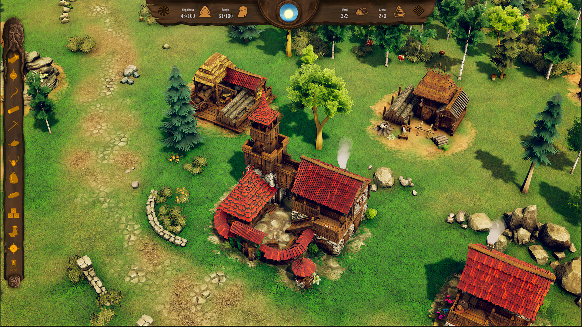 Скриншот из игры Mythos: Slavic Builder - 3