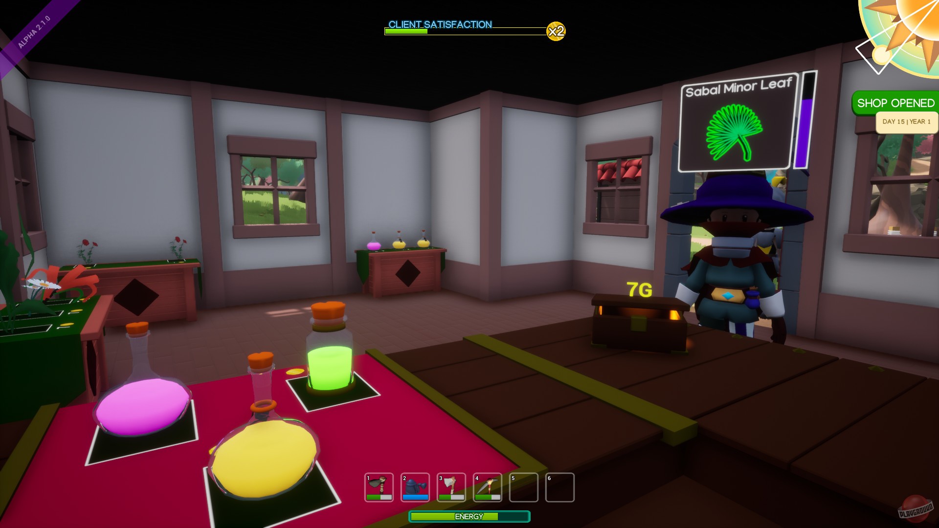 Скриншот из игры Alchemy Garden - 3