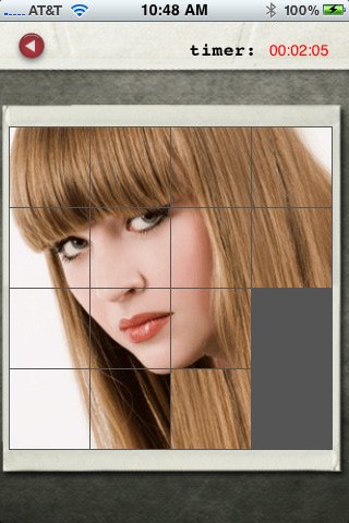 Скриншот из игры Pin Up Puzzle - 2