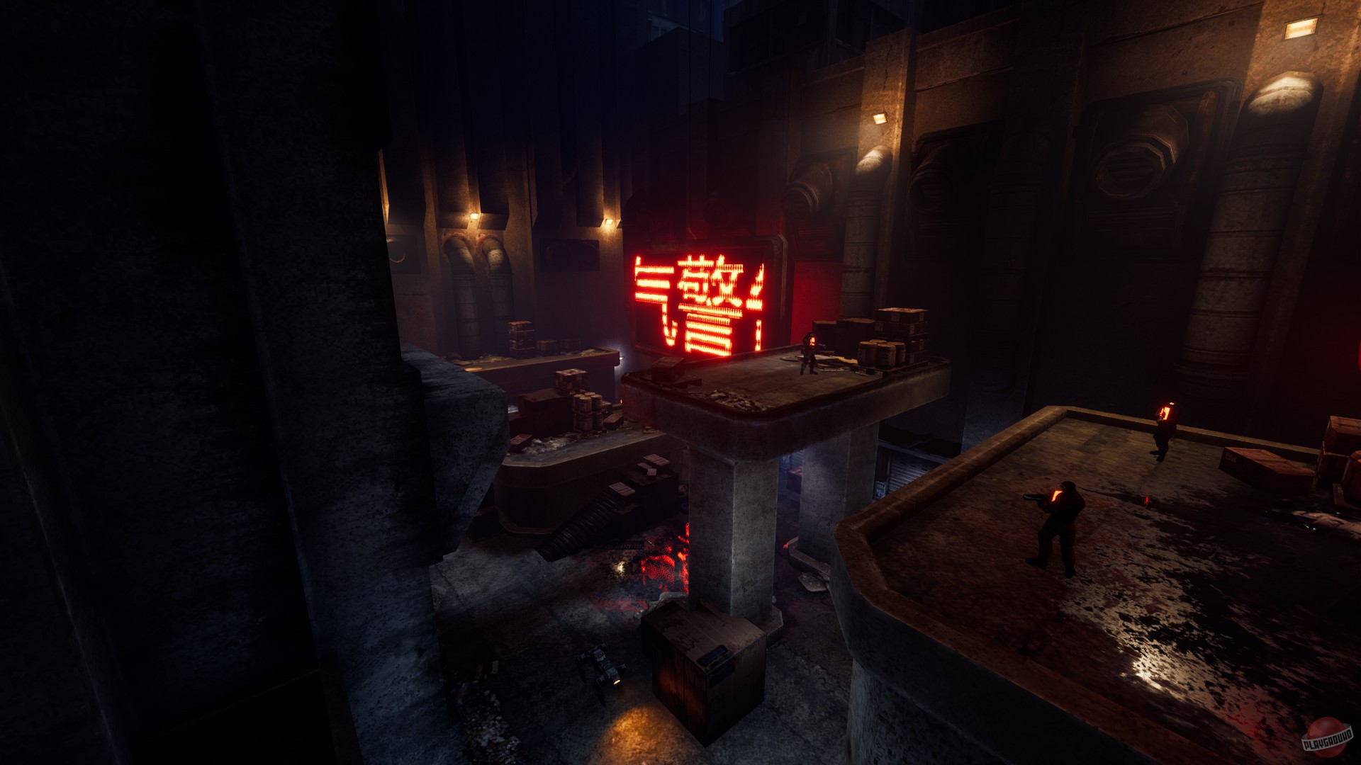 Скриншот из игры SPRAWL - 2