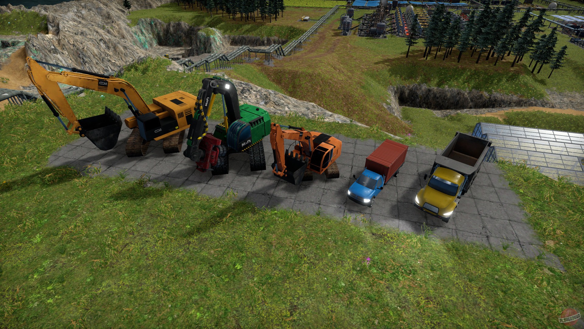 Скриншот из игры Captain of Industry - 2