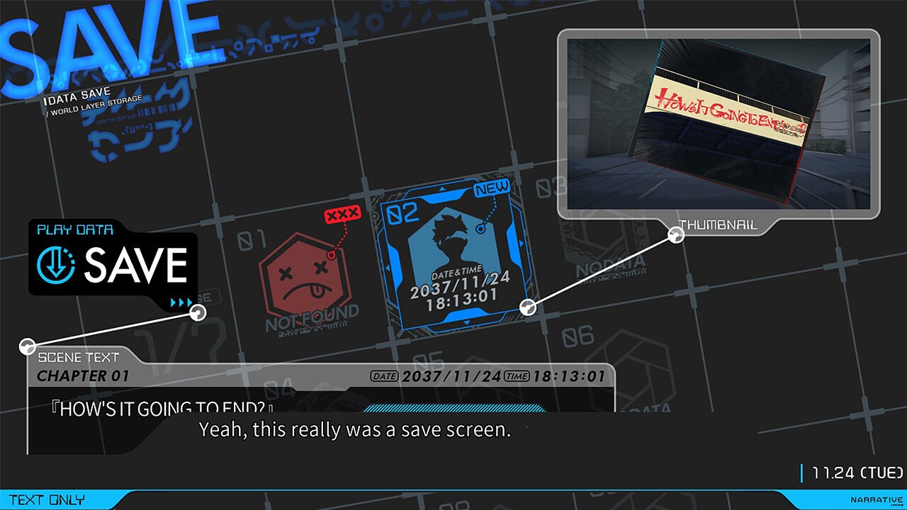 Скриншот из игры Anonymous;Code - 18
