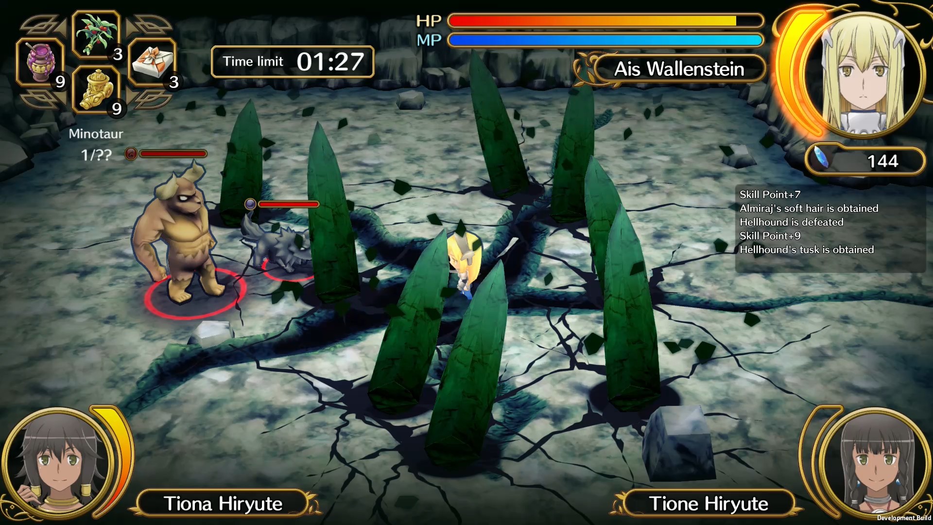 Скриншот из игры Is It Wrong to Try to Pick Up Girls in a Dungeon? Infinite Combate - 10
