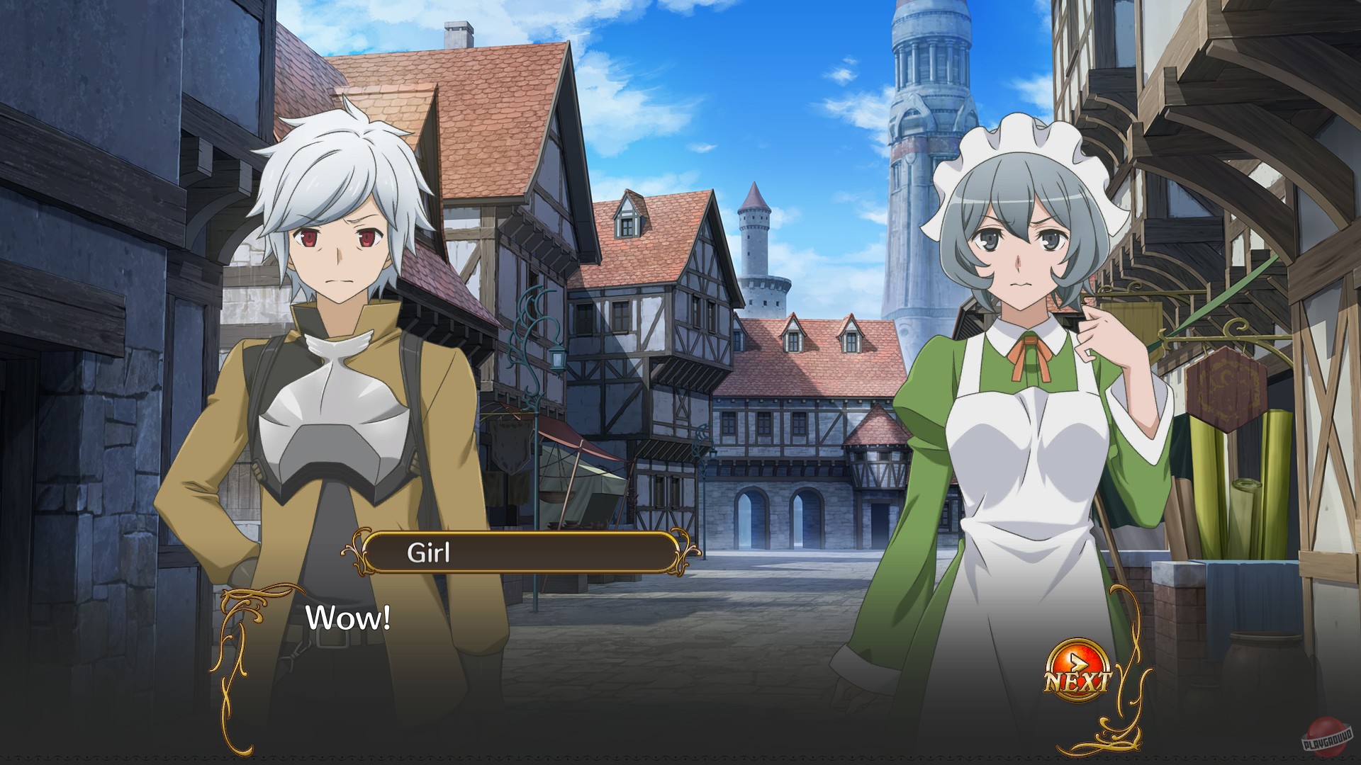 Скриншот из игры Is It Wrong to Try to Pick Up Girls in a Dungeon? Infinite Combate - 17