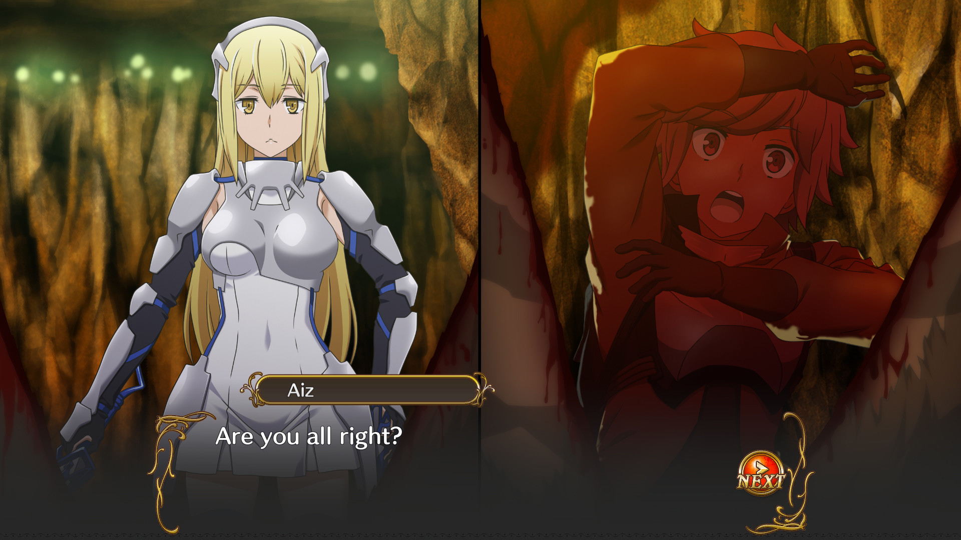 Скриншот из игры Is It Wrong to Try to Pick Up Girls in a Dungeon? Infinite Combate - 4