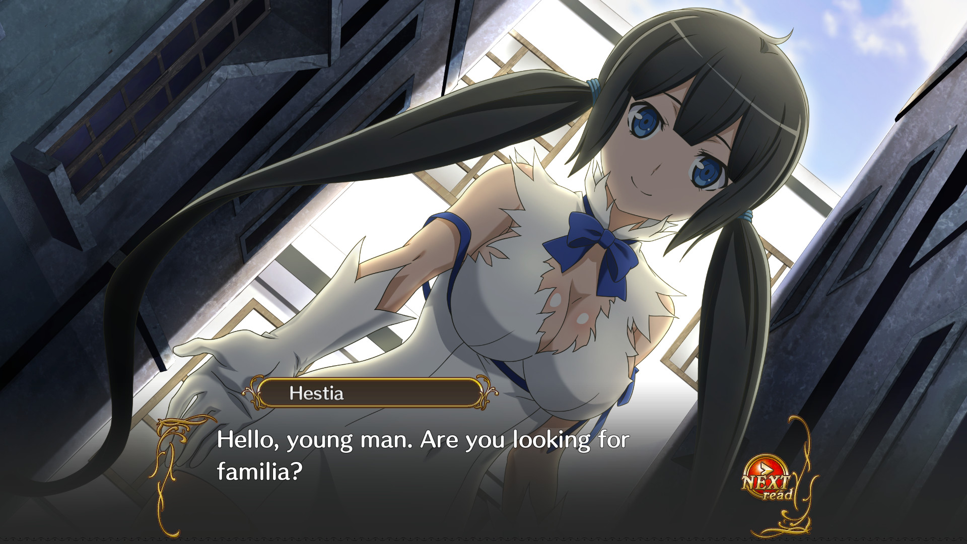 Скриншот из игры Is It Wrong to Try to Pick Up Girls in a Dungeon? Infinite Combate - 5