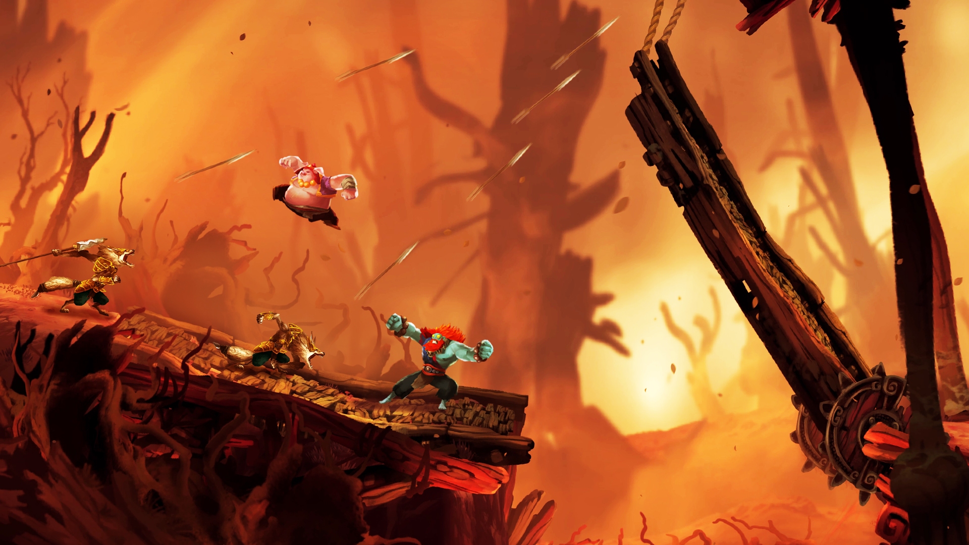 Скриншот из игры Unruly Heroes - 12