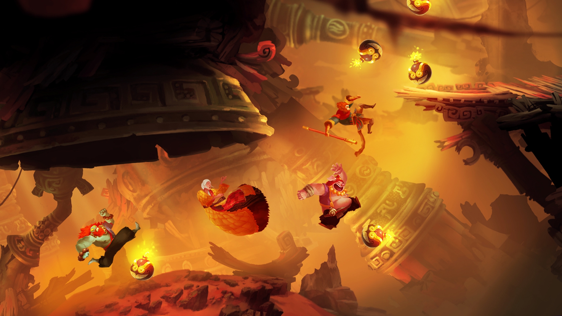 Скриншот из игры Unruly Heroes - 9