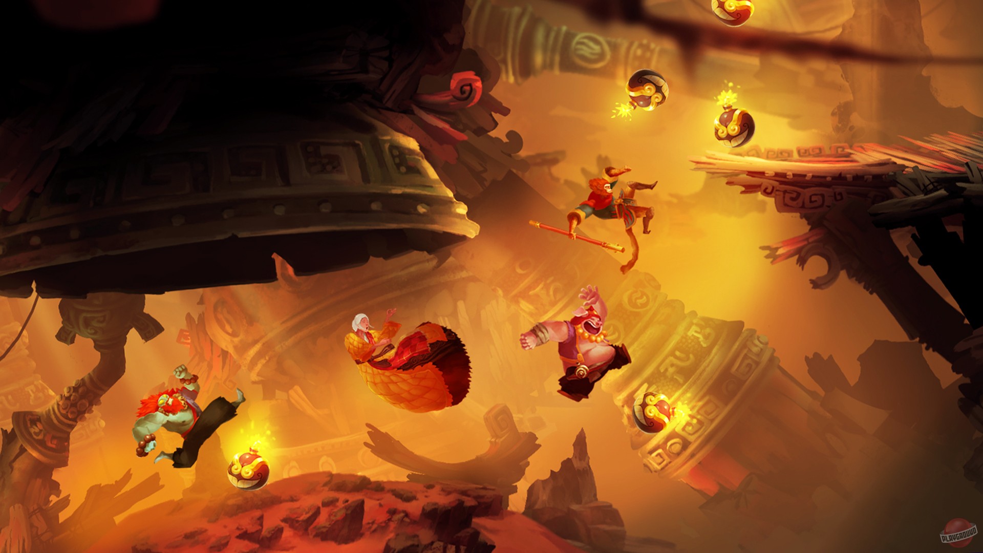 Скриншот из игры Unruly Heroes - 11