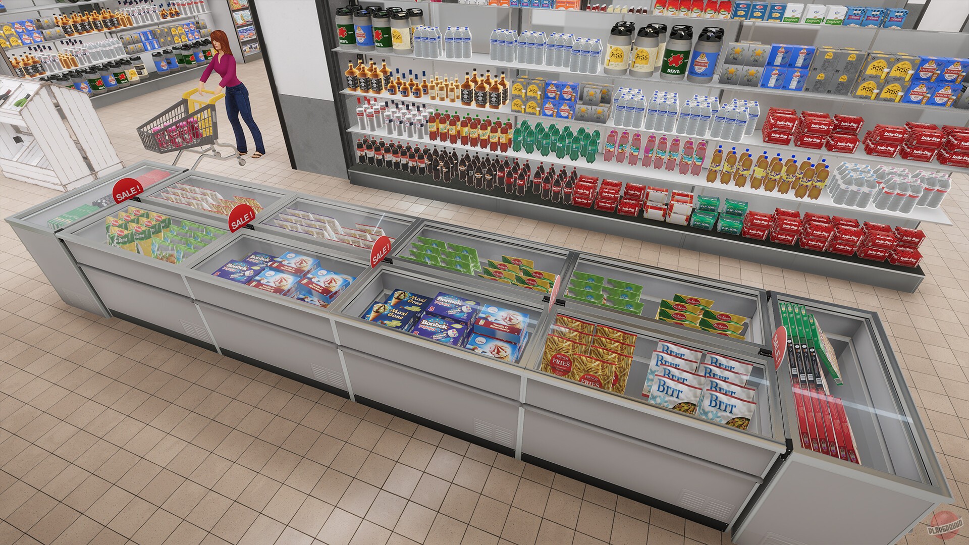 Скриншот из игры Supermarket Manager 2024 - 1