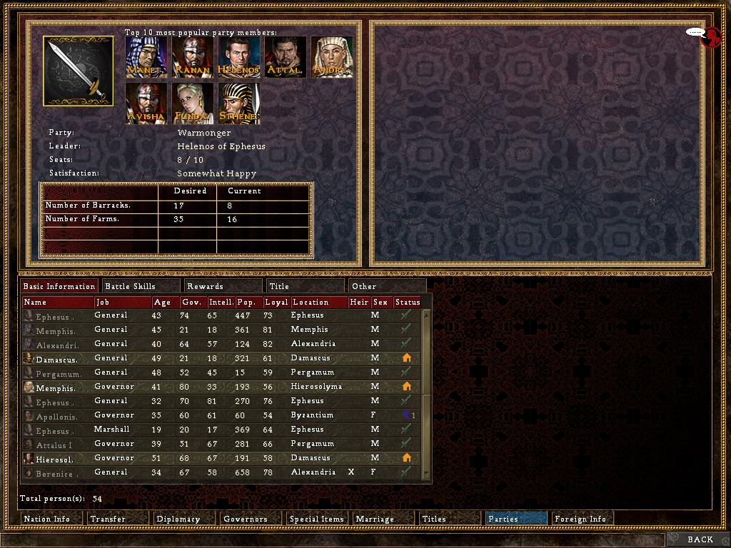 Скриншот из игры Strength & Honour 2 - 10