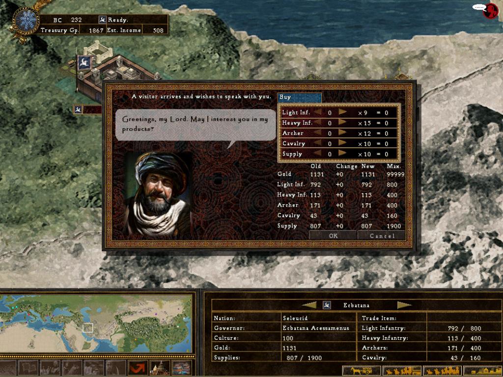 Скриншот из игры Strength & Honour 2 - 5