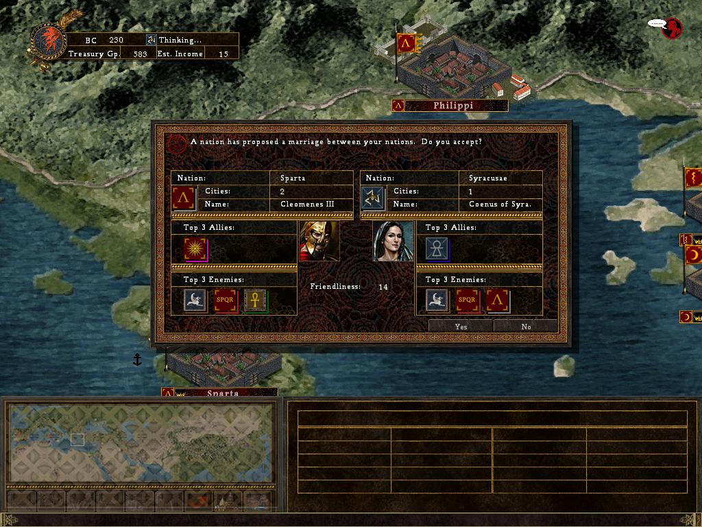 Скриншот из игры Strength & Honour 2 - 12