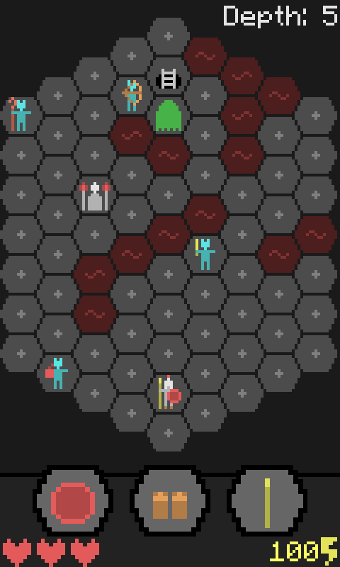 Скриншот из игры Hoplite - 1