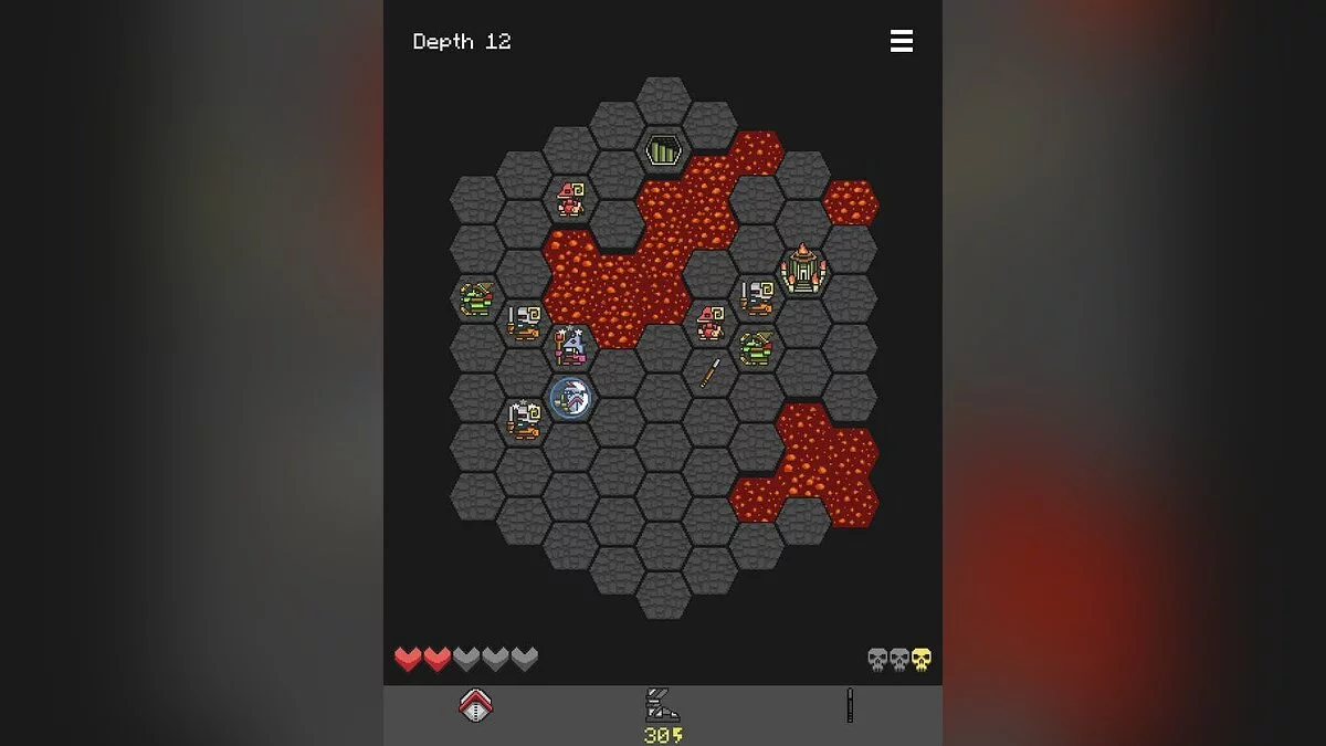 Скриншот из игры Hoplite - 5